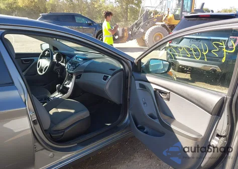 2013 Hyundai Elantra Gls from USA, damaged, VIN 5NPDH4AEXDH326392